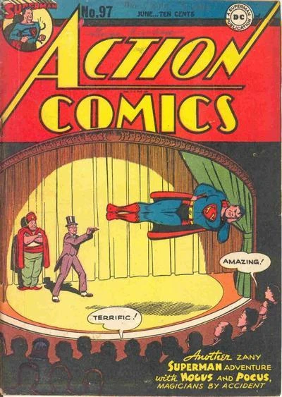 Cover of Another Zany Superman Adventure with Hocus and Pocus, Magicians by Accident : Amazing! Terrific!