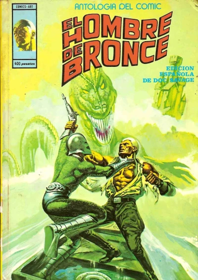 Cover of El hombre de bronce 2