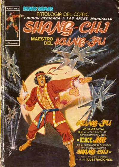 Cover of Shang-Chi maestro de kung-fu 1