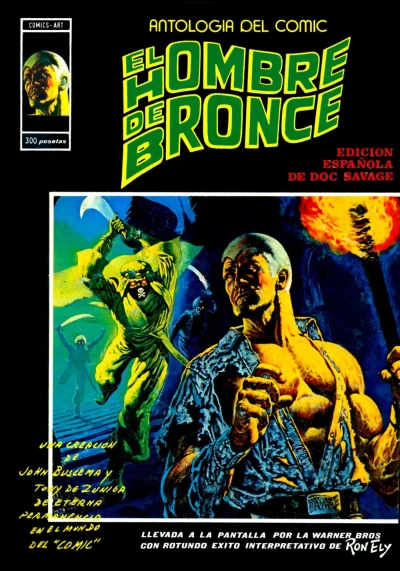 Cover of El hombre de bronce 1