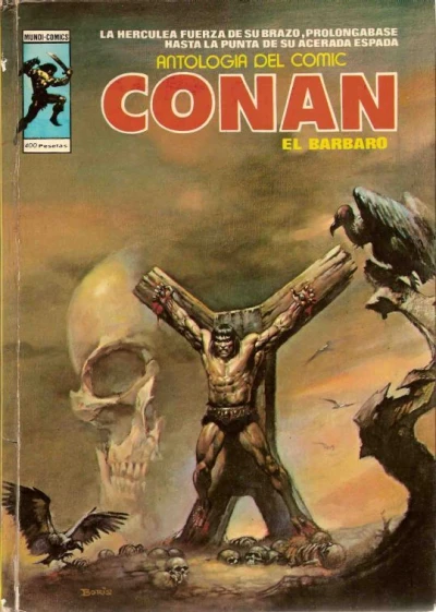 Cover of Conan el barbaro 4