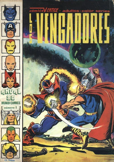 Cover of Los Vengadores