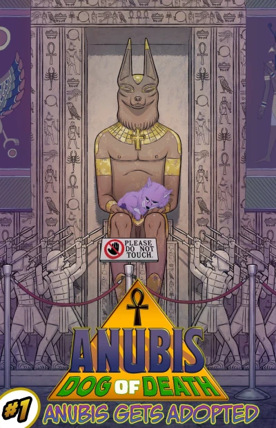 Cover of Anubis Gets Adopted