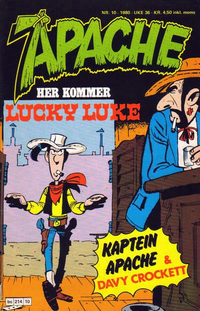 Cover of Her kommer Lucky Luke