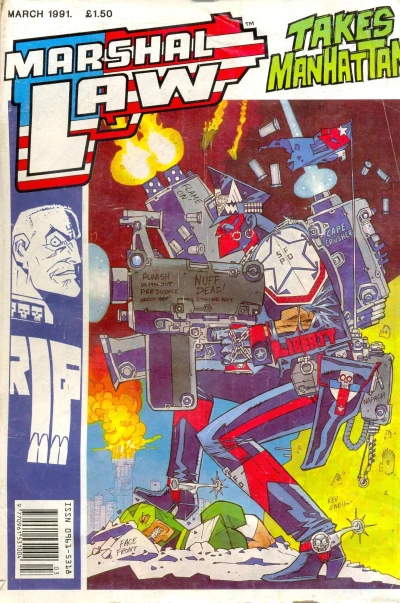 Cover of Marshal Law - Takes Manhattan