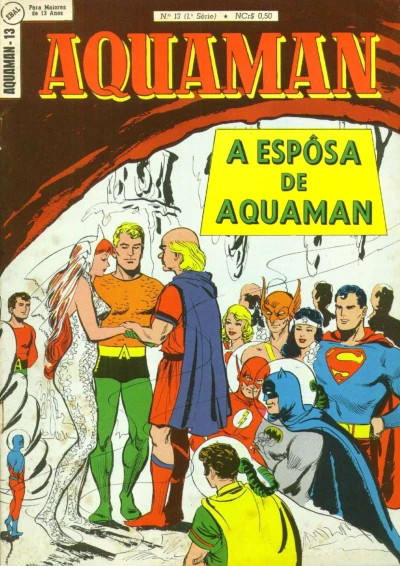 Cover of A espôsa de Aquaman; O homem imortal
