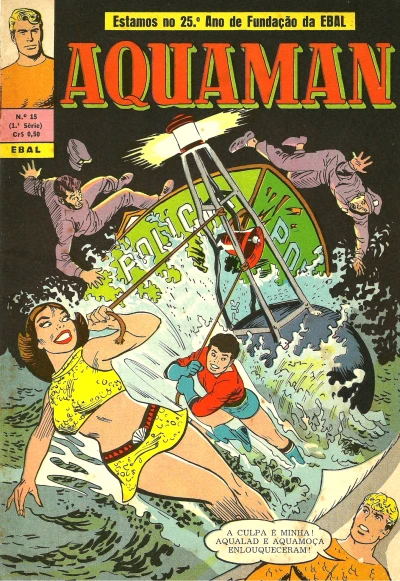 Cover of A namorada de Aqualad; O guarda-roupa mágico