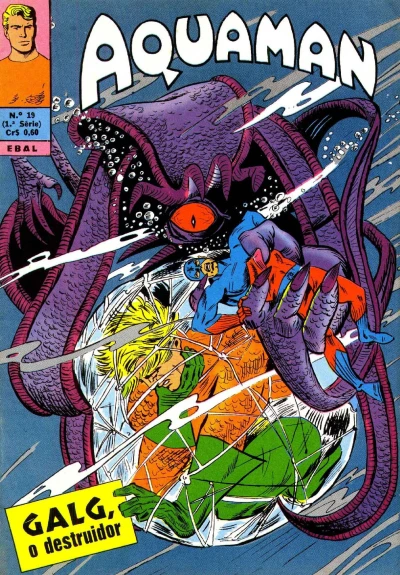 Cover of Galg - O destruidor; O homem que comia fogo