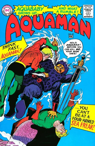 Cover of Aquababy Grows Up... And What a Rumble!
