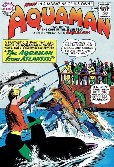 Cover of The Aquaman from Atlantis!