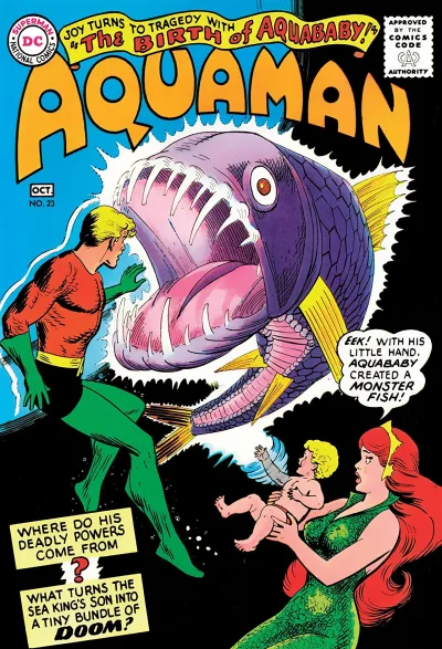 Cover of The Birth of Aquababy!