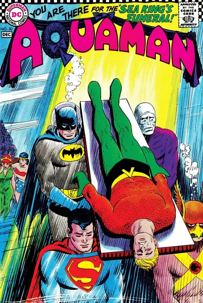 Cover of The Death Of Aquaman