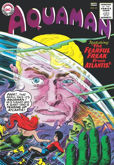Cover of The Fearful Freak from Atlantis!