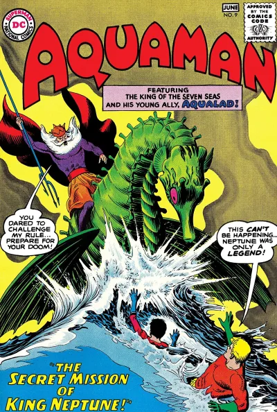 Cover of The Secret Mission of King Neptune!