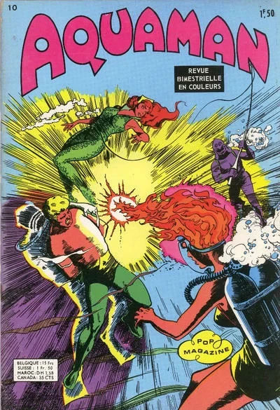 Cover of Aquaman sauve les océans