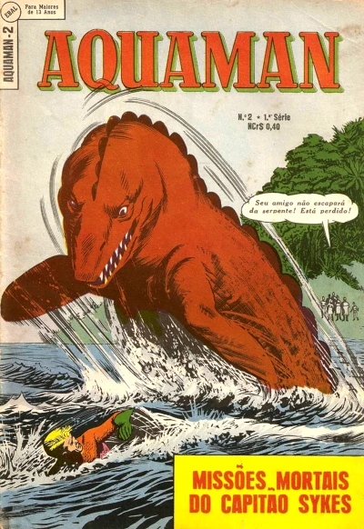 Cover of Missões mortais do Capitão Sykes; Feitiçeiro do mar