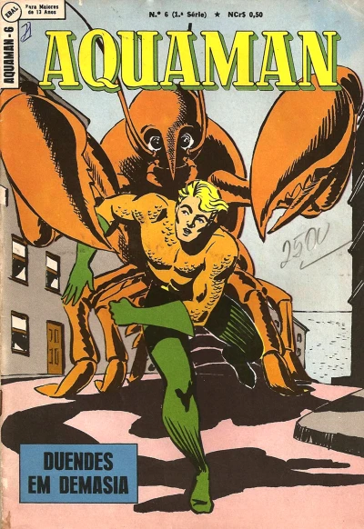 Cover of Duendes em demasia; O homem-polvo