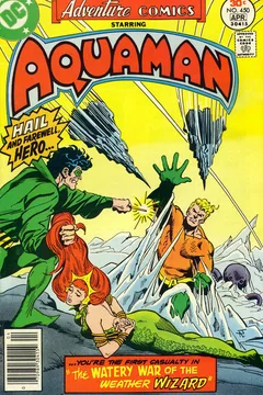 Aquaman: "The Watery War of the Weather Wizard"