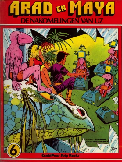 Cover of De nakomelingen van Uz