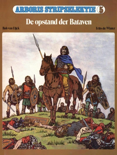 Cover of De opstand der Bataven