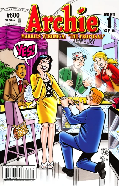 Cover of Archie Marries Veronica Part 1: The Proposal