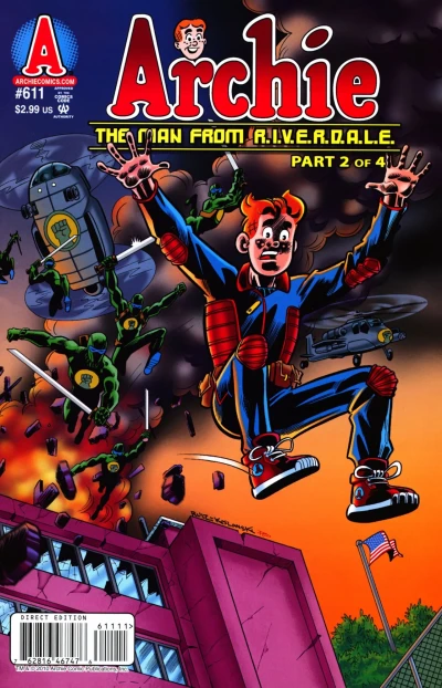 Cover of The Man from R.I.V.E.R.D.A.L.E. Part 2: R.I.V.E.R.D.A.L.E. Disassembled!