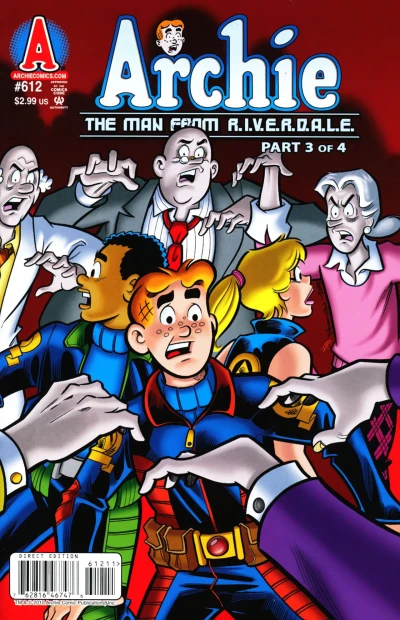 Cover of The Man from R.I.V.E.R.D.A.L.E. Part 3: The Crisis at Riverdale High