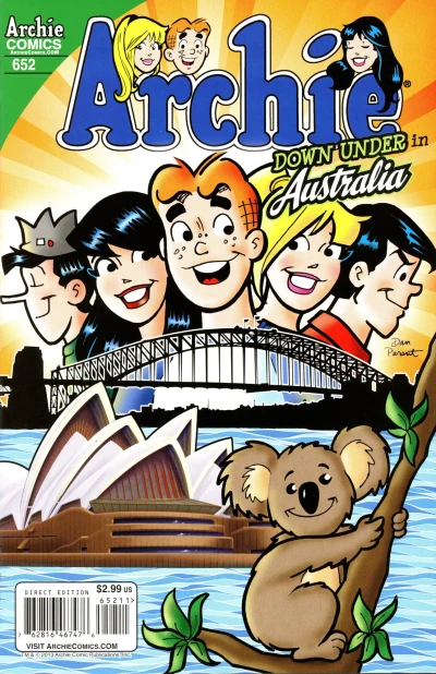 Cover of The Archie's Rockin' World Tour! Part 3: Blunder Down Under!
