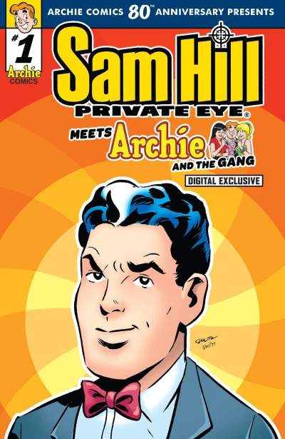 Cover of Sam Hill, Private Eye Meets Archie and the Gang