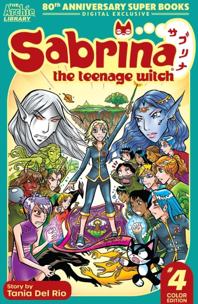 Cover of Sabrina Manga: Color Collection #4