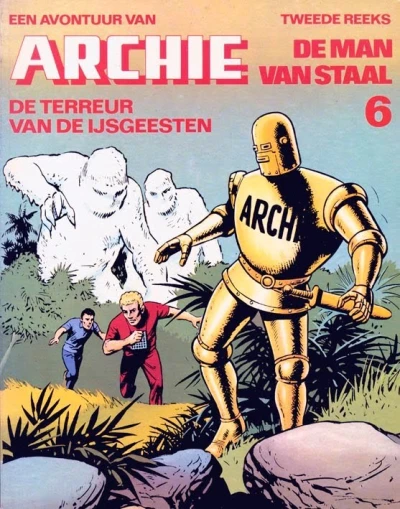 Cover of De terreur van de ijsgeesten