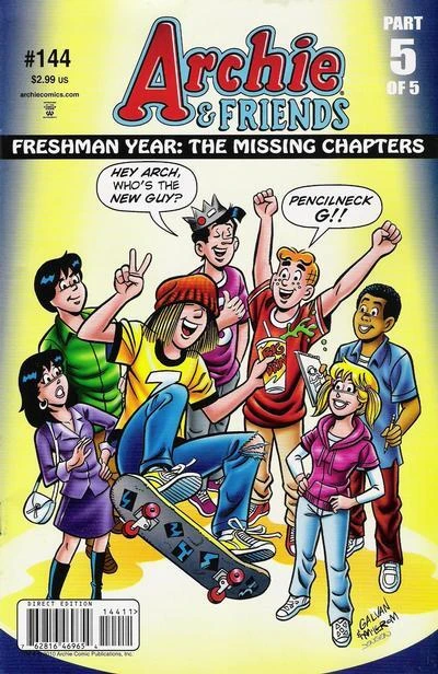 Cover of Freshman Year - the Missing Chapters:Pencilneck G