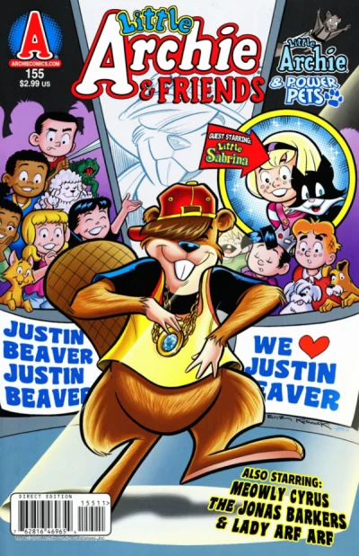 Cover of Little Archie's Power Pets, Part 2: EEEE-Ger Beaver