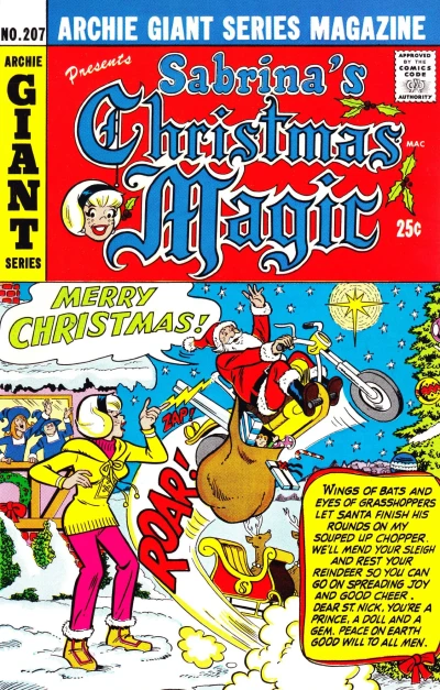 Cover of Sabrina's Christmas Magic