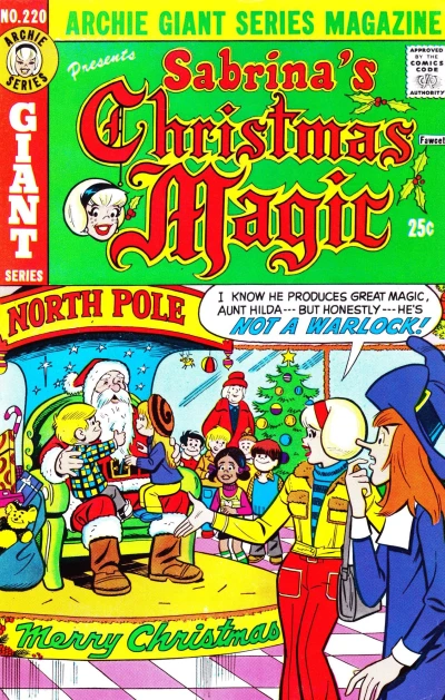 Cover of Sabrina's Christmas Magic