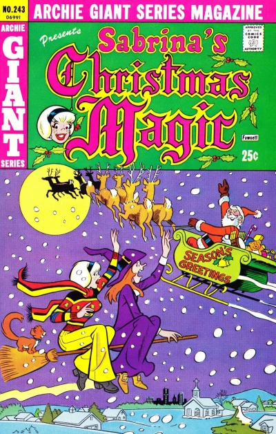 Cover of Sabrina's Christmas Magic