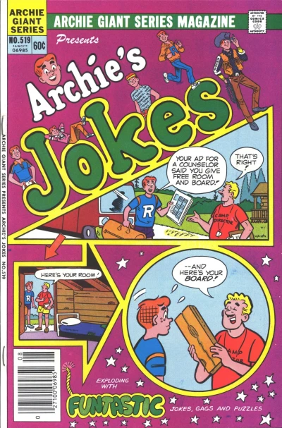 Cover of Archie's Jokes