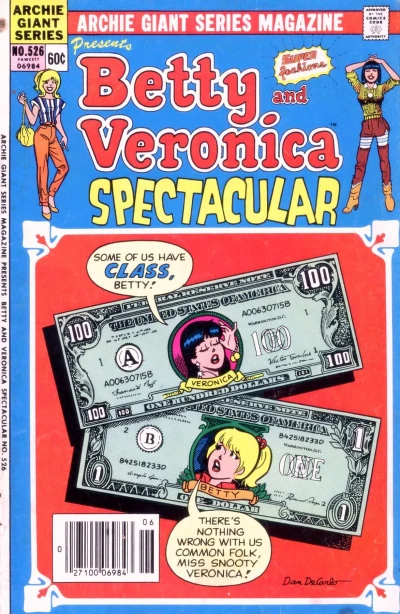 Cover of Betty and Veronica Spectacular