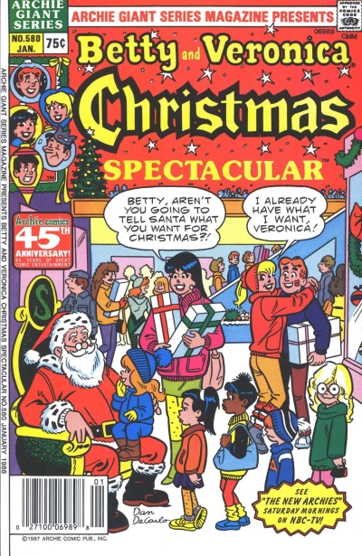 Cover of Betty and Veronica Christmas Spectacular