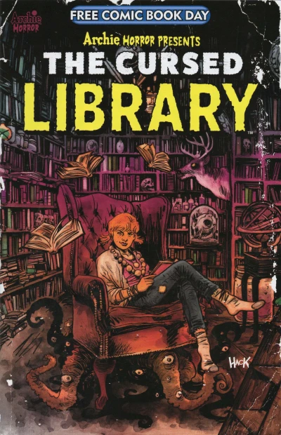Cover of The Cursed Library; Rosemary's Babysitter; Night Shift; The Cult of That Wilken Boy