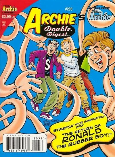 Cover of The Return of Ronald the Rubber Boy!