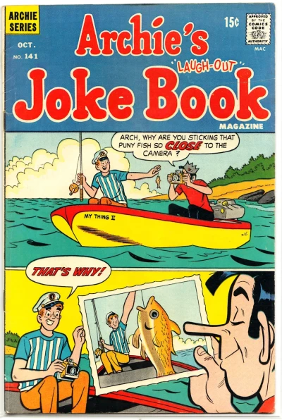 Cover of Archie's Joke Book Magazine