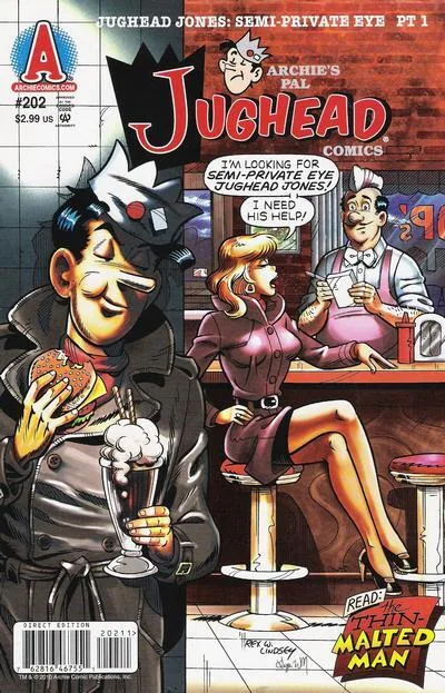 Cover of J. Jones: Semi-Private Eye, Part 1: The Thin Malted Man