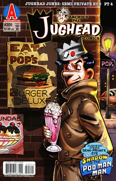 Cover of J. Jones, Semi-Private Eye Part 4: Song of the Podman, Man!