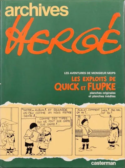 Cover of Les Exploits de Quick et Flupke