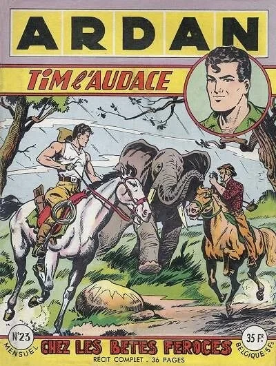 Cover of Chez les bêtes féroces