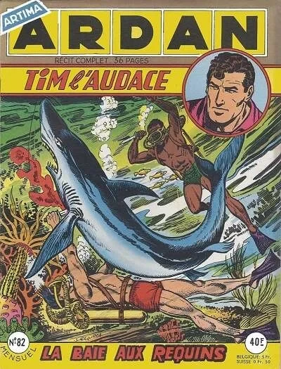 Cover of La baie aux requins