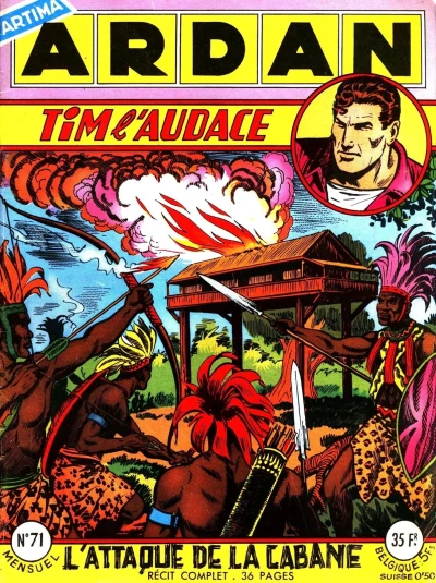 Cover of L'attaque de la cabane