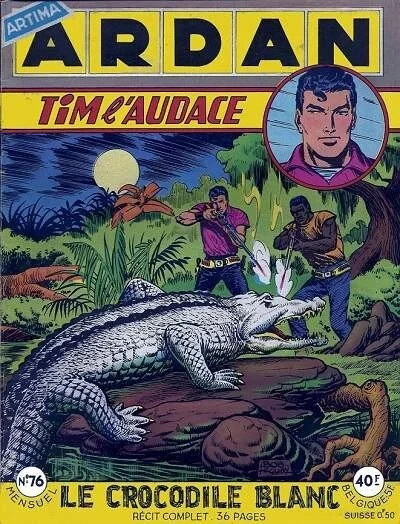 Cover of Le crocodile blanc