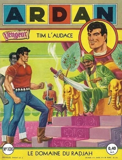 Cover of Le domaine du radjah